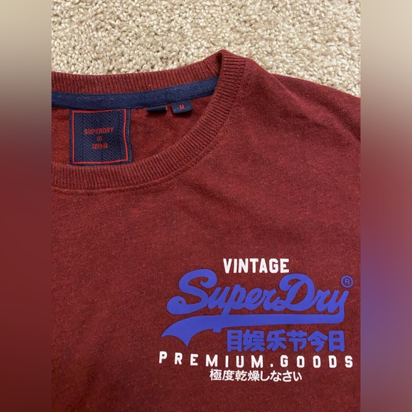 Superdry long sleeve size M - Picture 2 of 3